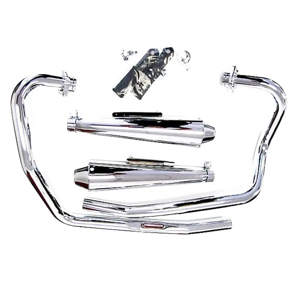 Xs650 Ascot Exhaust System - 1974-1979 Standards 1
