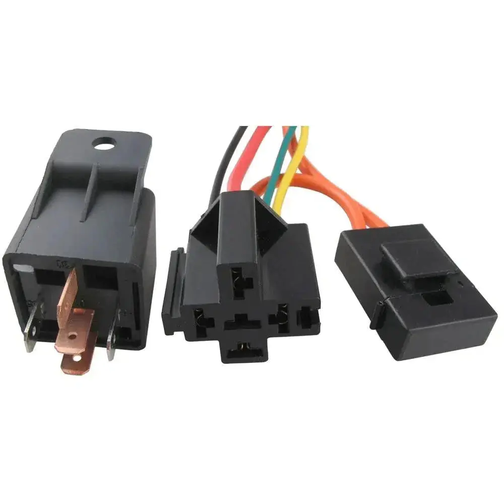10-11 Inch 130W Electric Trans Oil Cooler Fan Hose End Temperature Switch Kit 7