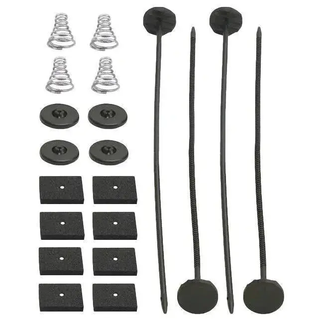 10-11 Inch 130W Electric Trans Oil Cooler Fan Hose End Temperature Switch Kit 9