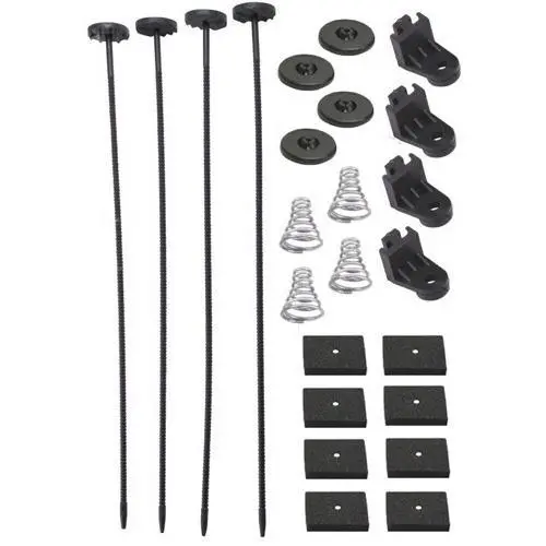 10-11 Inch 90W Electric Radiator Fan Push-In Fin Probe Switch Wire Kit 5