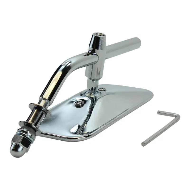 Rectangular Mirror, 2" X 4 1/4", Each - Chrome 1