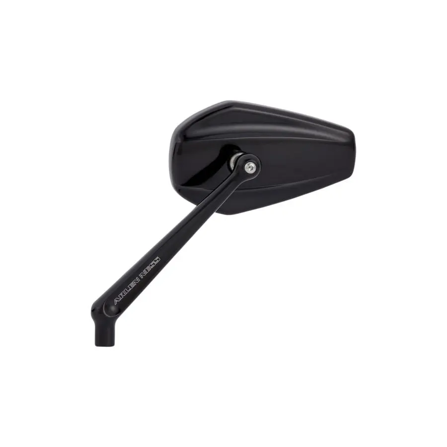 Mini Stocker Forged Mirror, Black - Left 1
