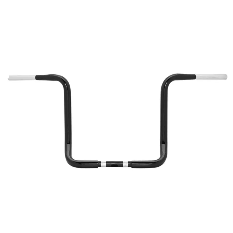 Burly Bagger Ape 13" Handlebar For Harley-Davidson Touring With First Generation Tbw—Black 1