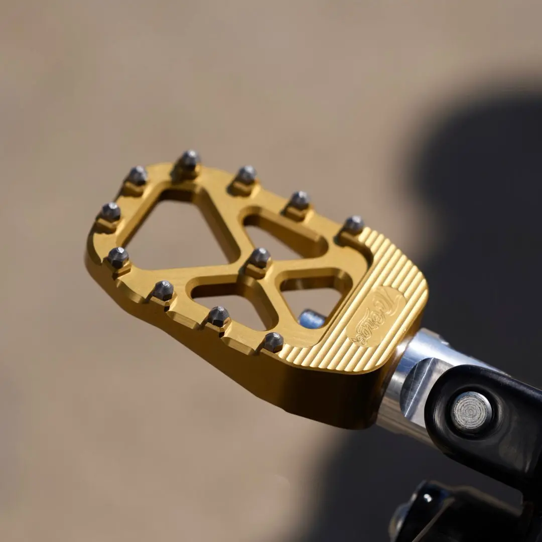 Tc Bros. Pro Series Mx Footpegs For 2018-Up Harley-Davidson (Passenger Position) 2