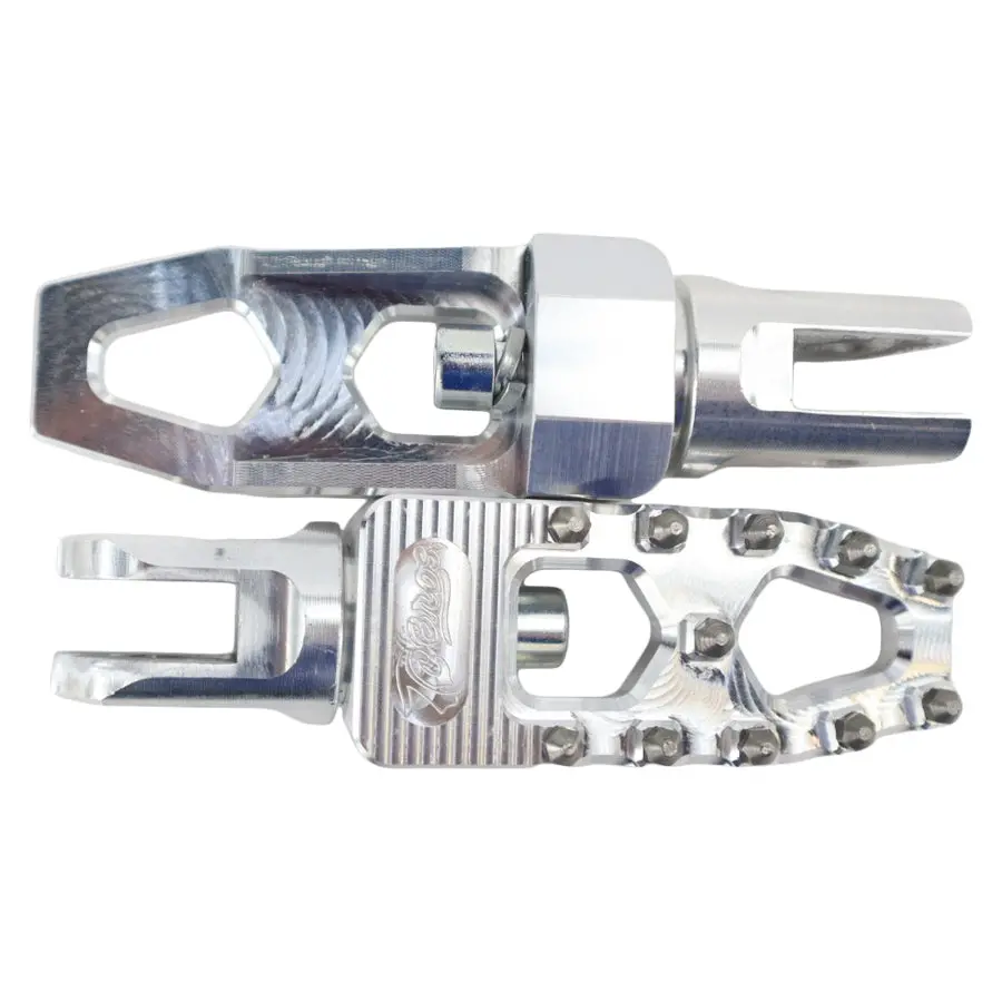 Tc Bros. Pro Series Mx Lite Footpegs For 2018-Up Harley-Davidson (Rider Position) 1