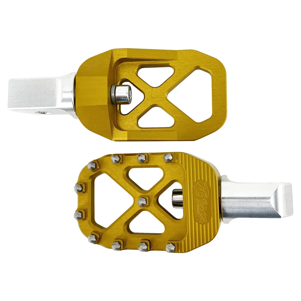Tc Bros. Pro Series Mx Footpegs For 2018-Up Harley-Davidson (Passenger Position) 3