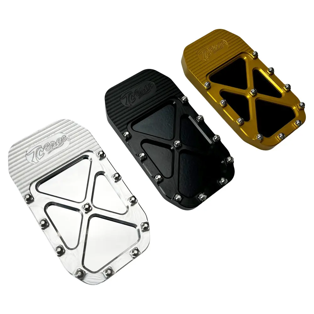 Tc Bros. Pro Series Mx Brake Pedal Pad For 1984-Up Harley-Davidson Touring 1