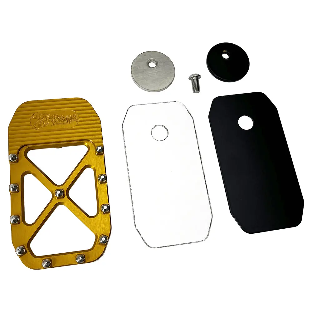Tc Bros. Pro Series Mx Brake Pedal Pad For 1984-Up Harley-Davidson Touring 3