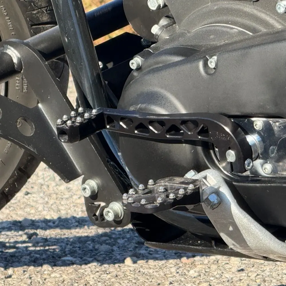 Tc Bros. Pro Series Mx Footpegs For 1977-2022 Harley-Davidson 3