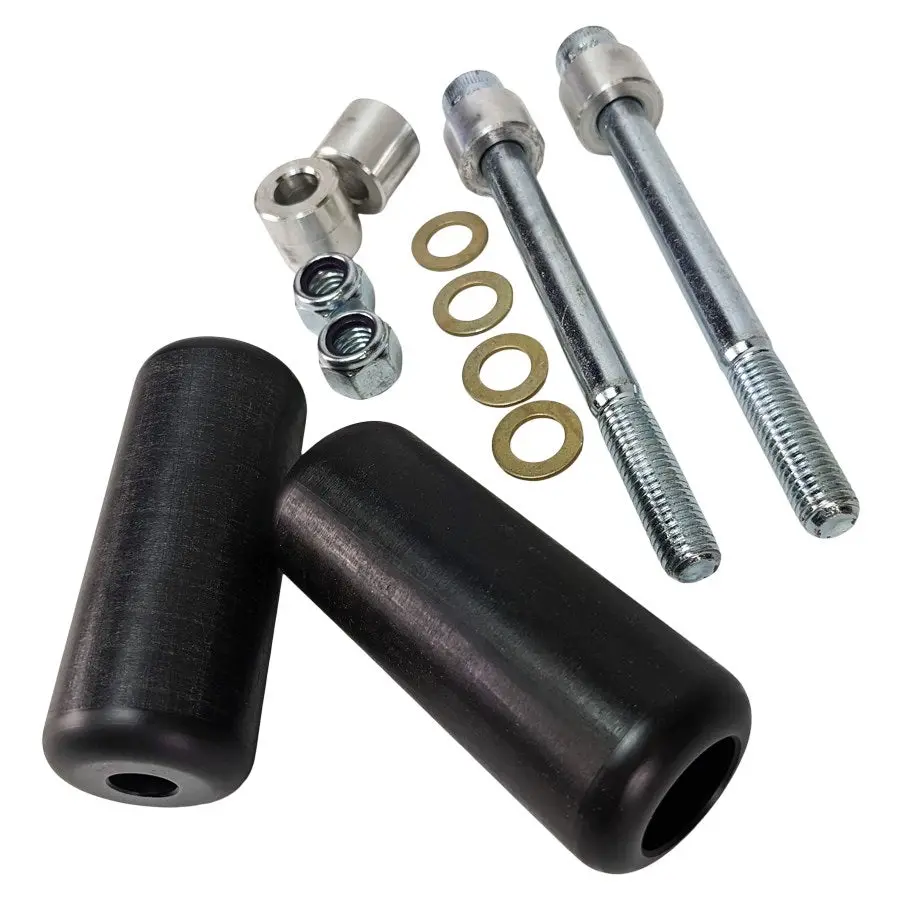 Tc Bros. Upper Shock Mount Delrin Crash Sliders 1991-2005 Harley Dyna 1