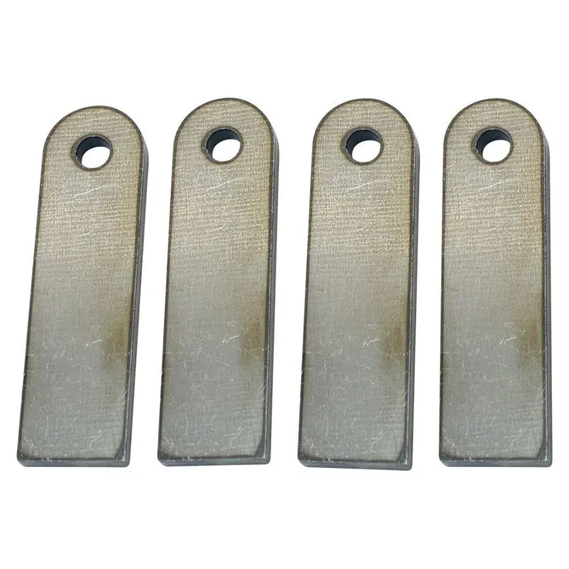 Tc Bros. 1/4″ Steel Flat Mounting Tabs 5