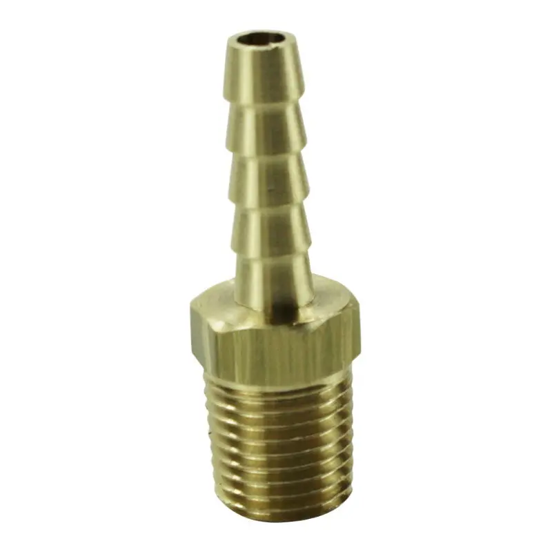 1/4" Hose Barb X 1/4" Npt Brass (Sold Each) 1