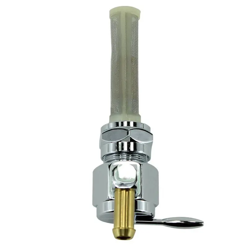 Billet Petcock Fuel Valve 22Mm Straight Outlet 1