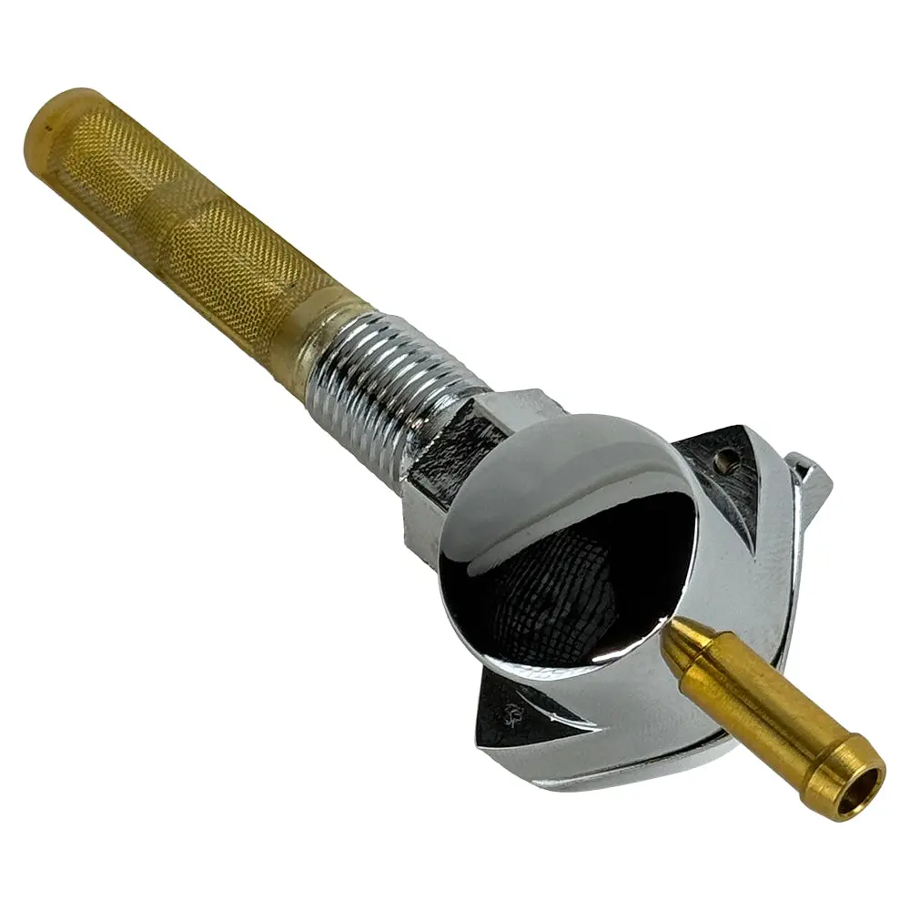 Moto Iron 1/4" Male Petcock—Straight Spigot 2