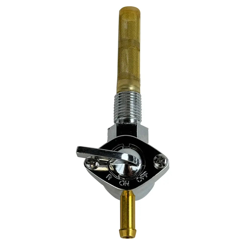 Moto Iron 1/4" Male Petcock—Straight Spigot 1