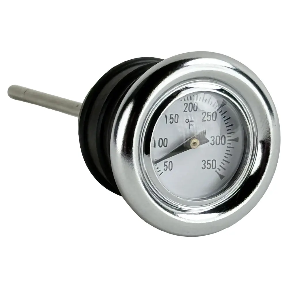 Moto Iron Oil Dipstick With Gauge For Harley-Davidson Softail, Sportster, And Custom 1