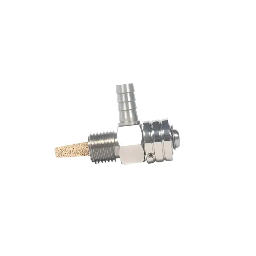 Prism Supply Petcock - 90° 1/4" Npt - Stainless 1