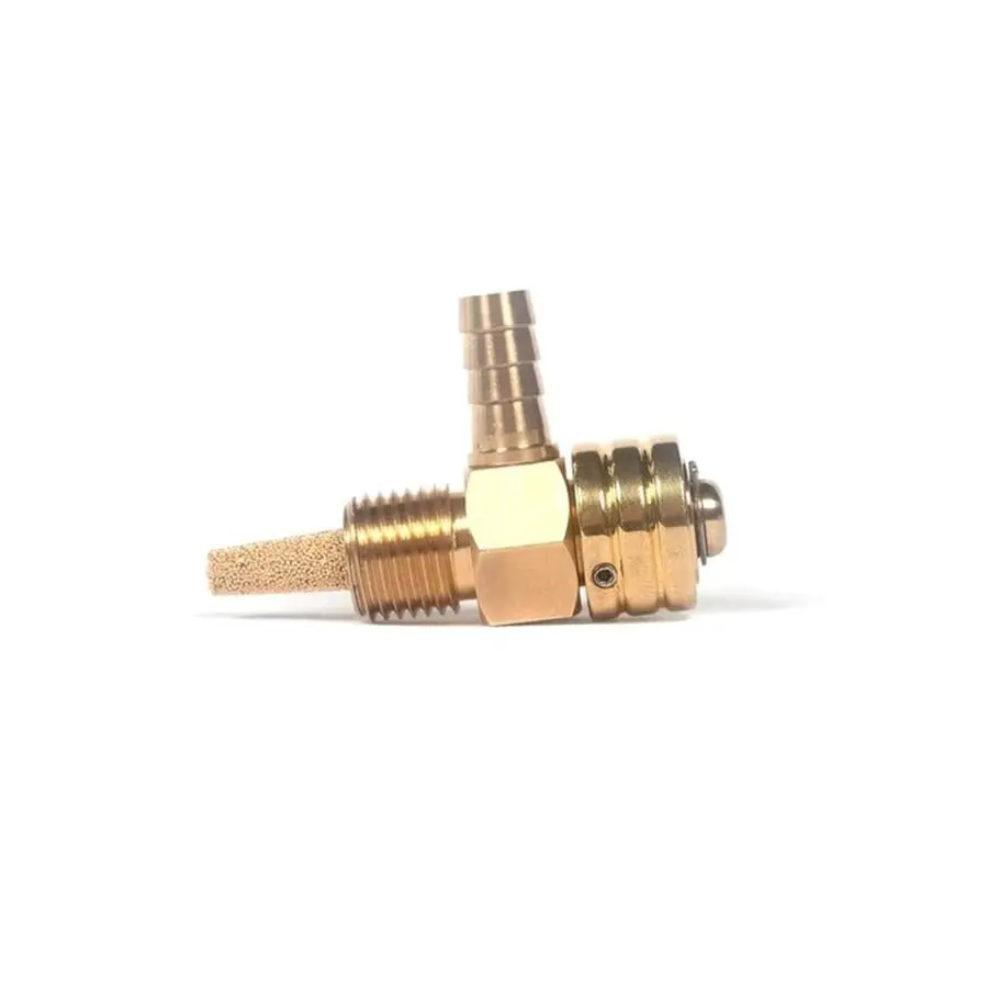 Prism Supply Petcock - 90° 1/4" Npt - Brass 1