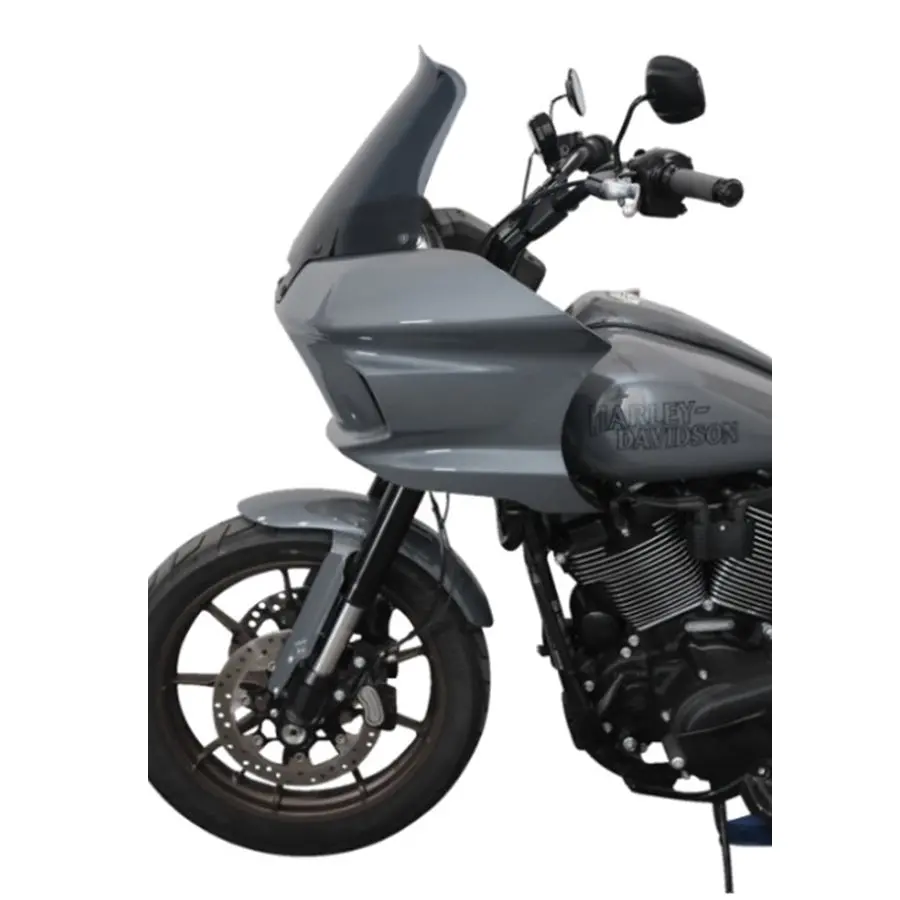 Klockwerks Flare Windshield - 10" - Dark Smoke- For 2022-2024 Softail Low Rider St Fxlrst 2