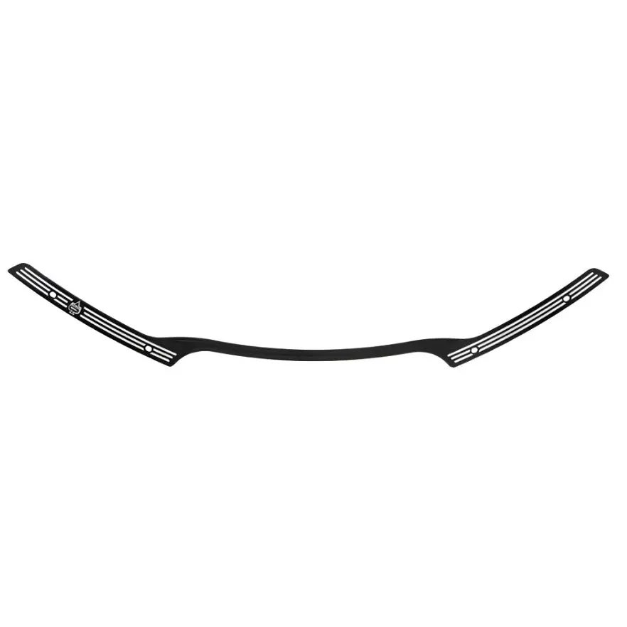 Klockwerks Windshield Trim - Kerf - Black Contrast For 2015-2024 Road Glide Models 1