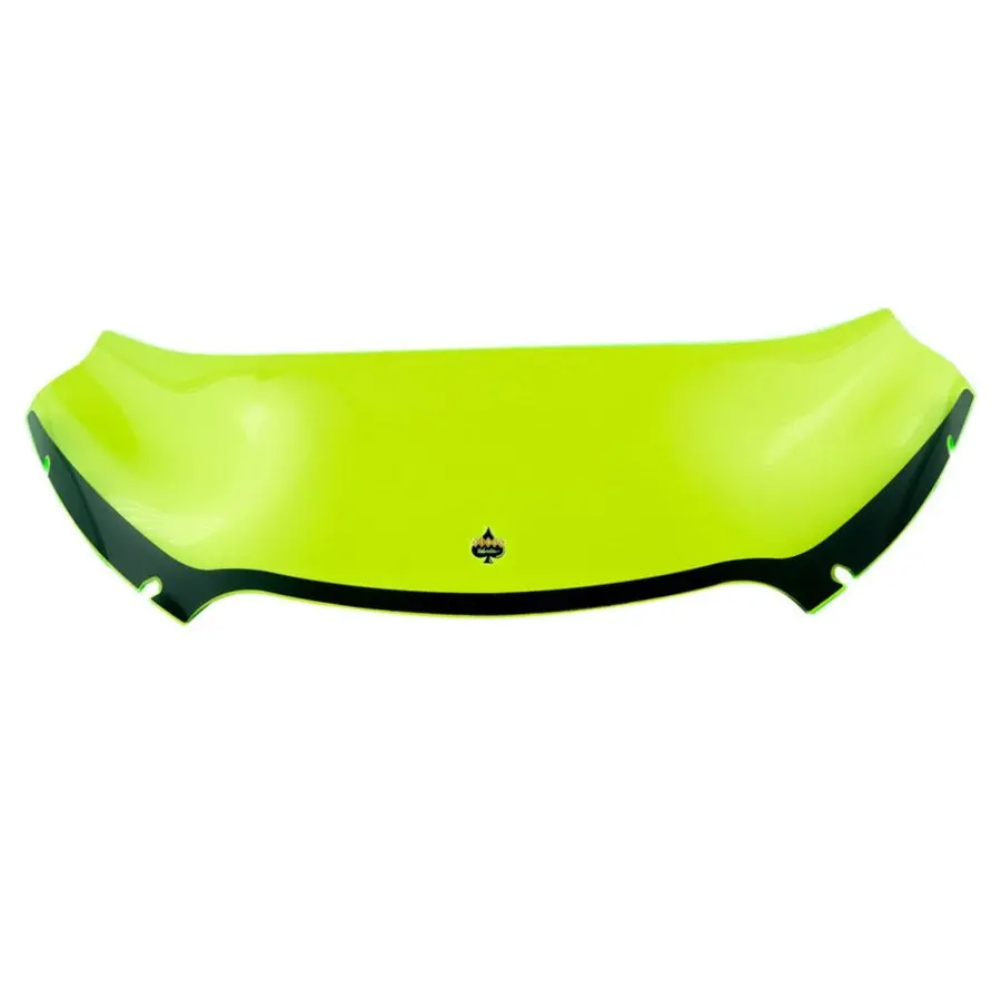 Klockwerks Kolor Flare Windshield - 6" - Green Ice - For 2015-2024 Fltr 2