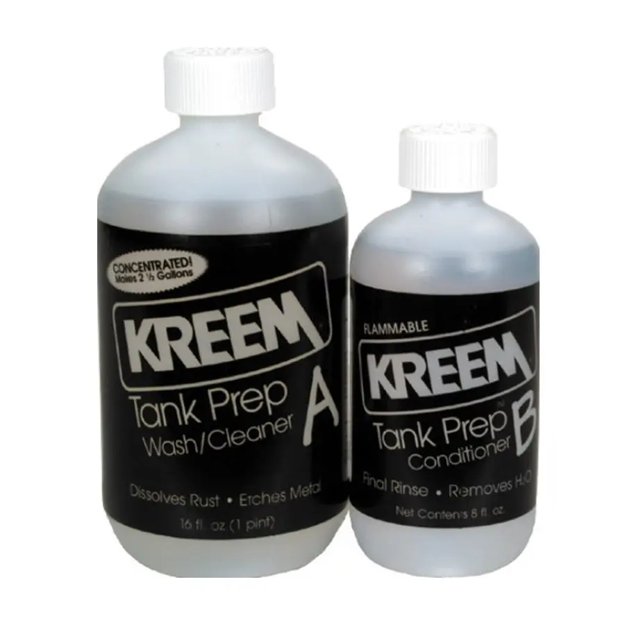 Kreem Tank Prep - Rust Removal System For Motorcycle Gas Tanks 1
