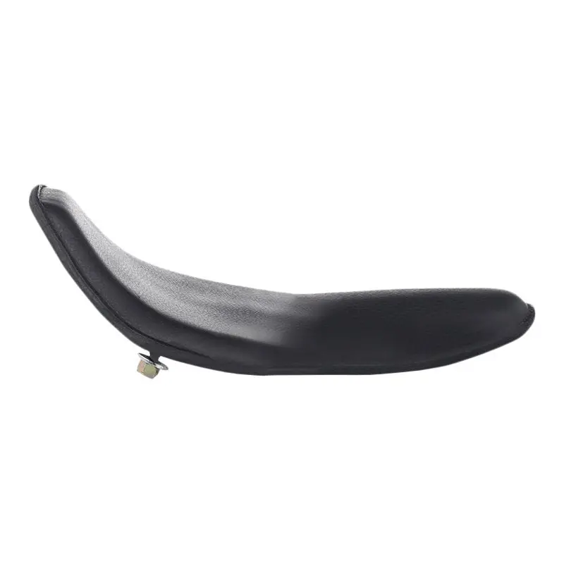 Snub Nose Leather High Back Solo Seat (Black) 1
