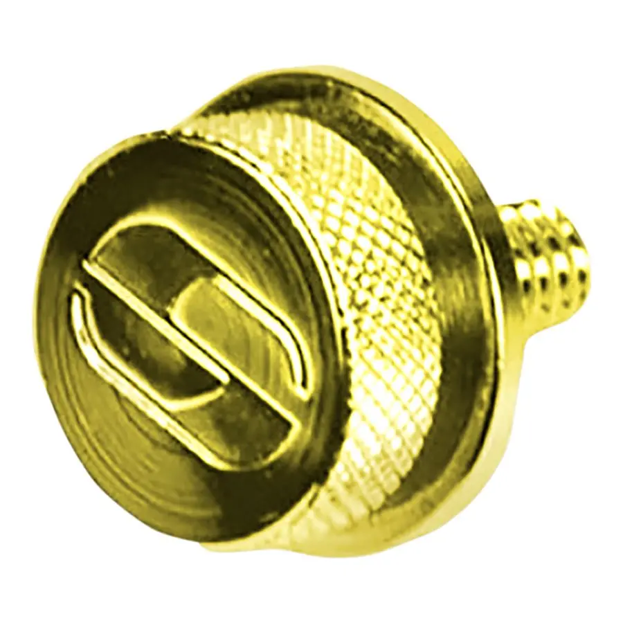 Saddlemen 1/4"-20 Seat Knob - Gold 1