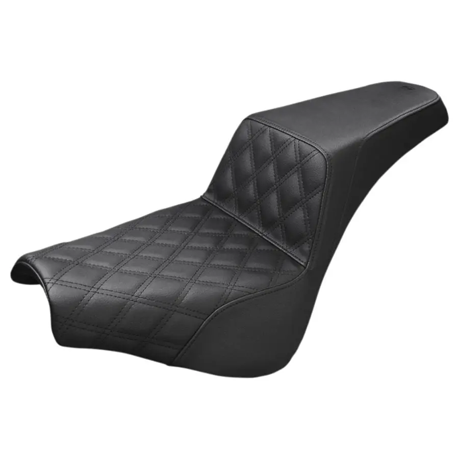 Saddlemen Step-Up Seat 2018-24 Fxbb/Fxbbs/Fxst - Black Front Diamond Stitch 1