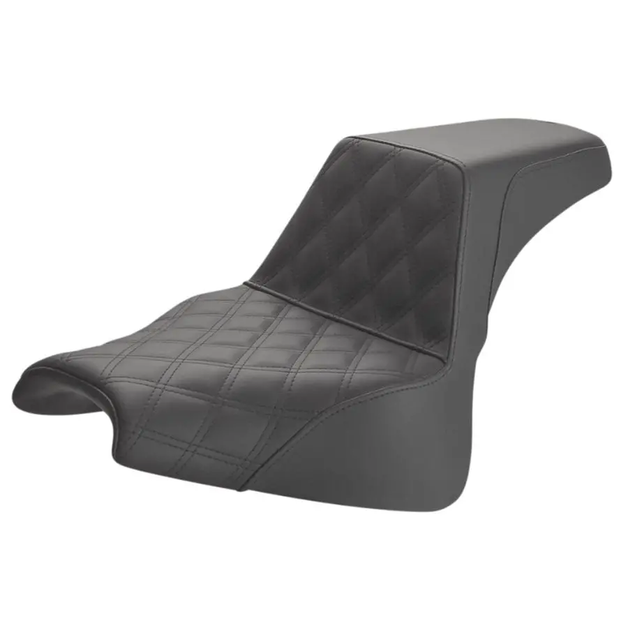 Saddlemen Step-Up Seat 2018-24 Fxfb/Fxfbs - Black Front Diamond Stitch 1