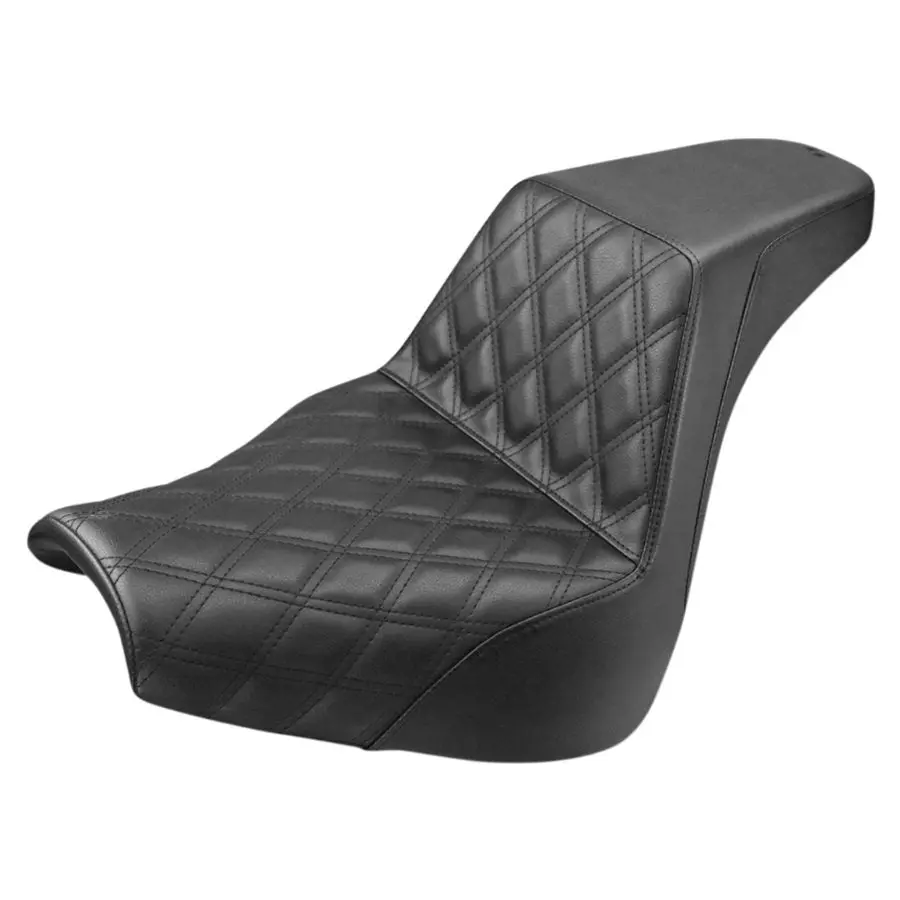 Saddlemen Step-Up Seat 2018-24 Fxbr/Fxbrs - Black Front Diamond Stitch 1