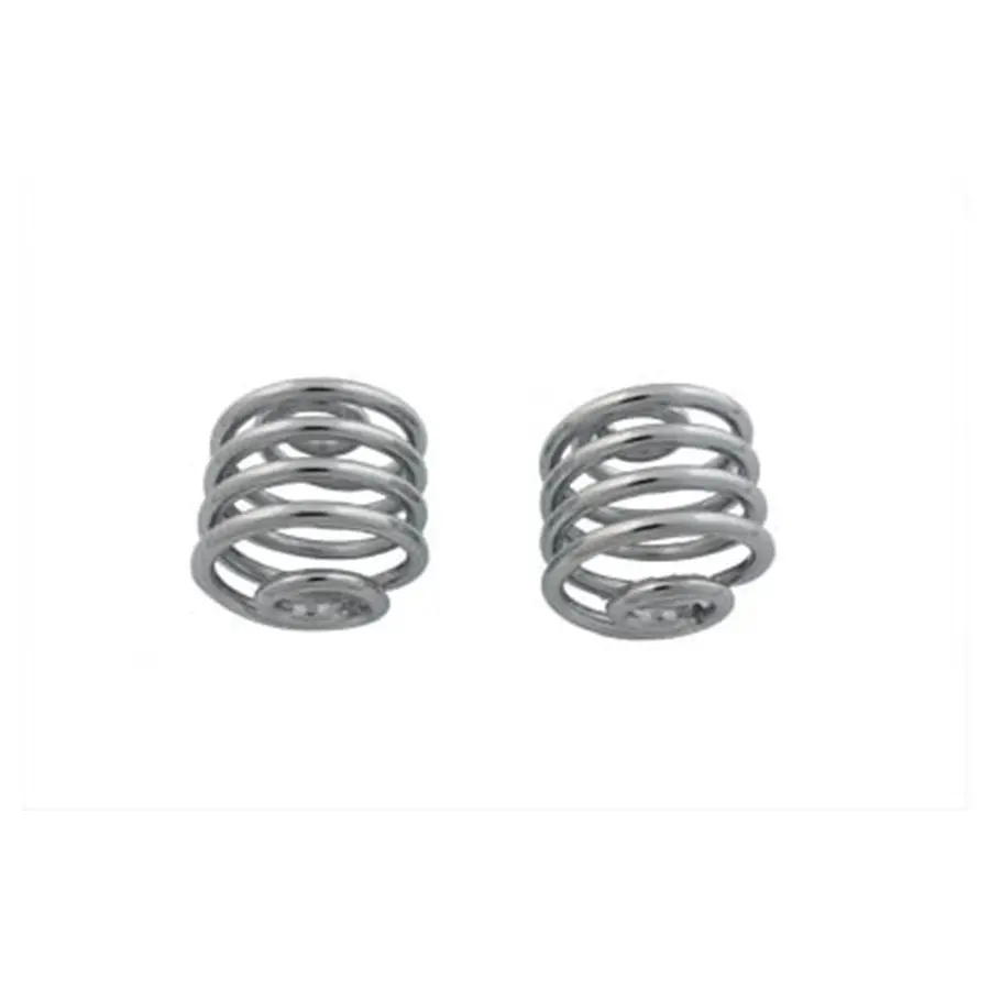 2" Solo Seat Springs - Pair - Chrome 1