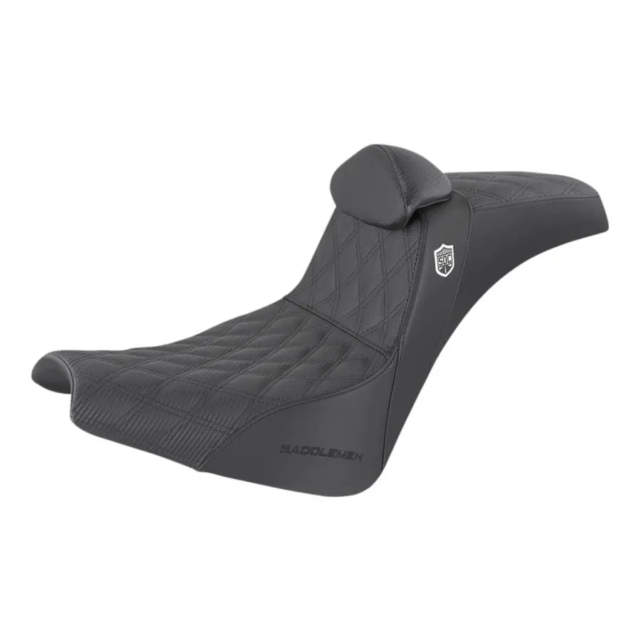 Sdc Pro Series Performance Gripper Seat With Backrest For 2018-2024 Fxbb/Fxbbs 1