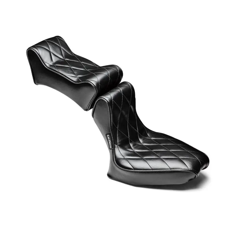 Signature Ii 2-Piece Seat - Diamond - For Rigid Frame Choppers 1