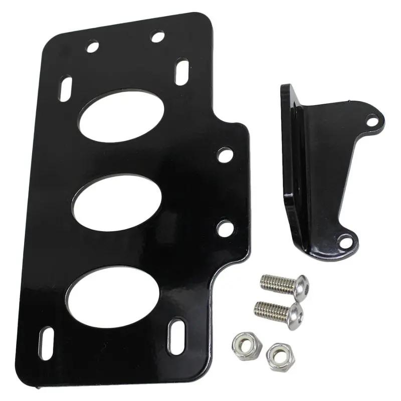 Tc Bros. Side Mount License Plate Bracket (With No Light) '04-Up Sportster Primary Mount 1