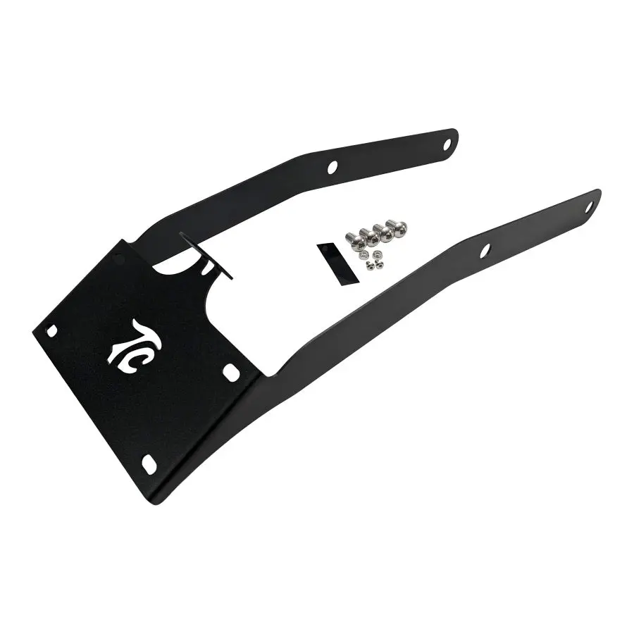 Tc Bros. License Plate Relocation Bracket For 2018-Up Harley Davidson Softail Street Bob And Slim 1