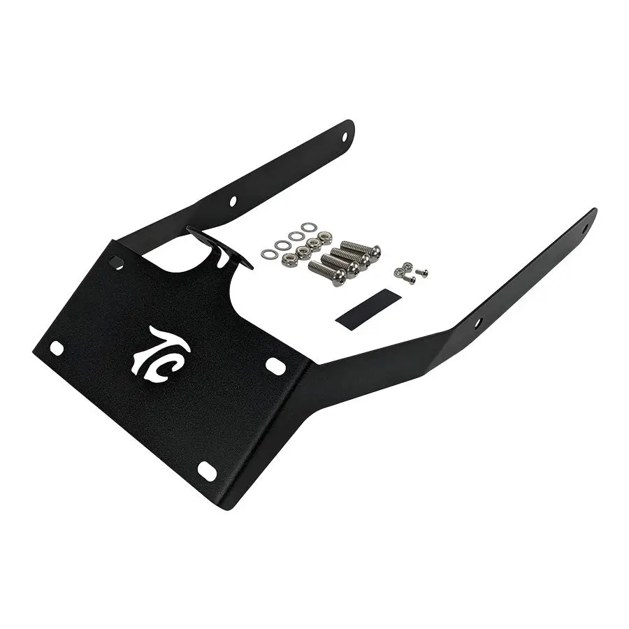 Tc Bros. License Plate Relocation Bracket For Harley Davidson 2018+ Softail Fat Bob Fxfb Fxfbs 1