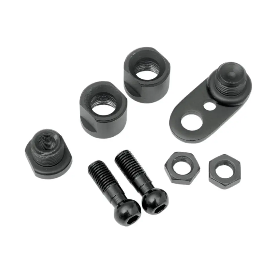 Turn Signal Swivel Kit For Dyna, Big Twin, Sportster And V-Rod Models- Black 1