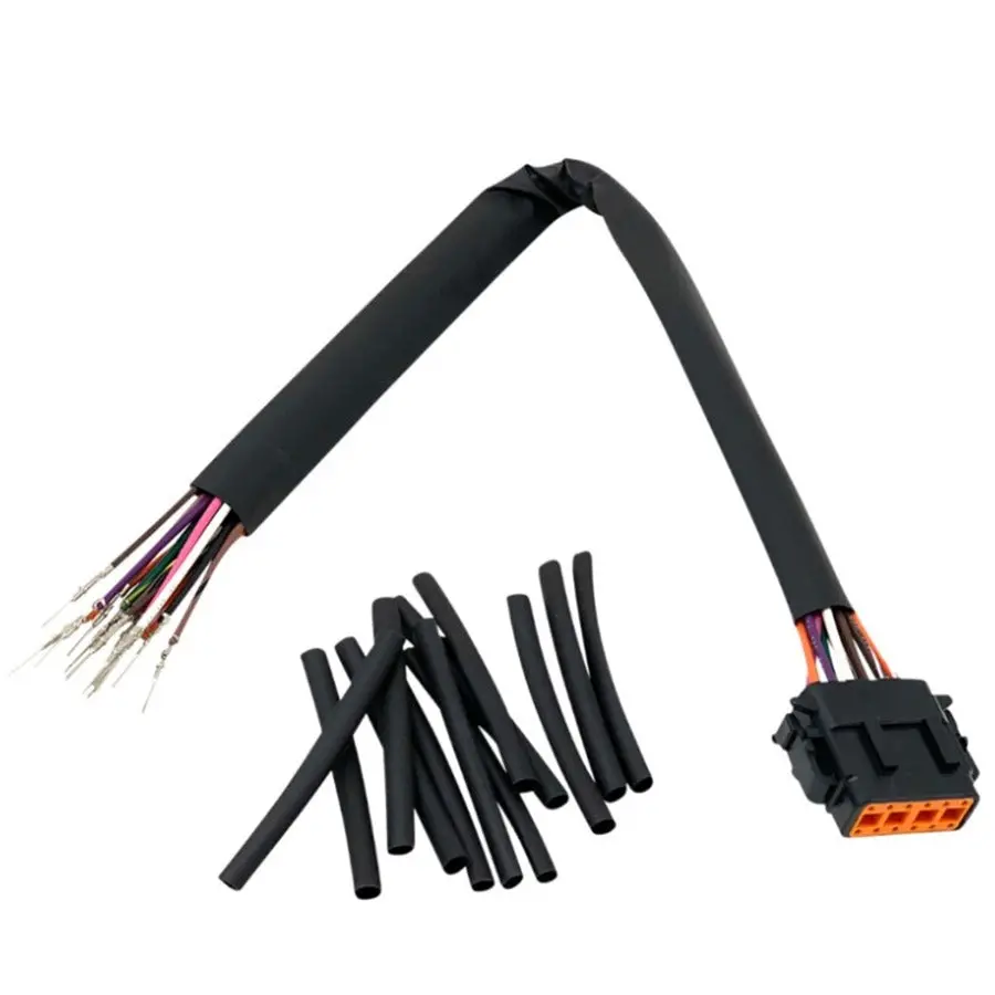 Namz 15" Speedometer And Instrument Extension Harness For 1999-2011 Harley-Davidson Sportster And Dyna 1