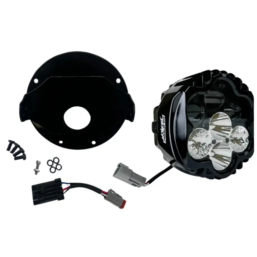 Shark Demon™ 2 Performance Led Headlight Kit - For Harley '22-'24 Low Rider St 1