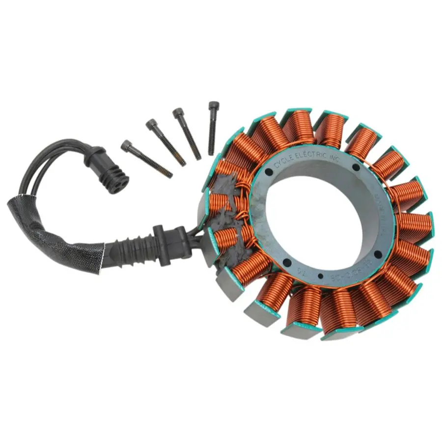 Ce-8010-08 Stator Fits 2008-2017 Harley Davidson Dyna & Softail Models 1