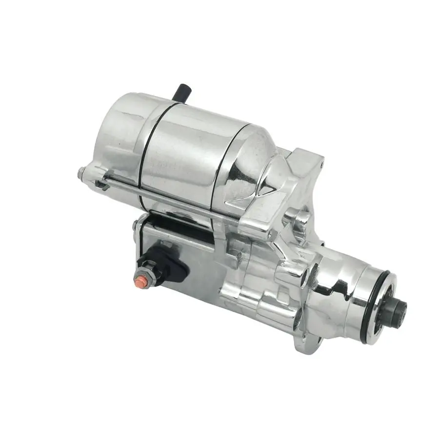 High Performance Starter Motor- Chrome 2007-2017 Twin Cam & 06 Dyna Oem# 31621-06A 1