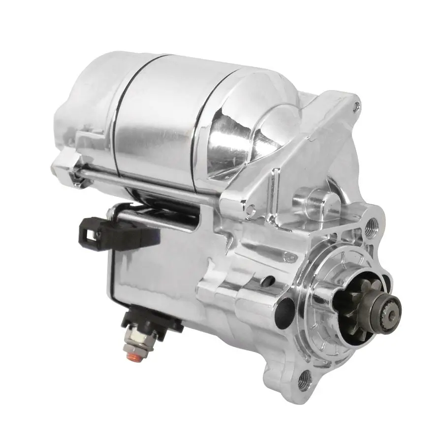 High Performance Starter Motor- Chrome 1982-2022 Sportster (Except 21-22 Sportster/Nightster) 1