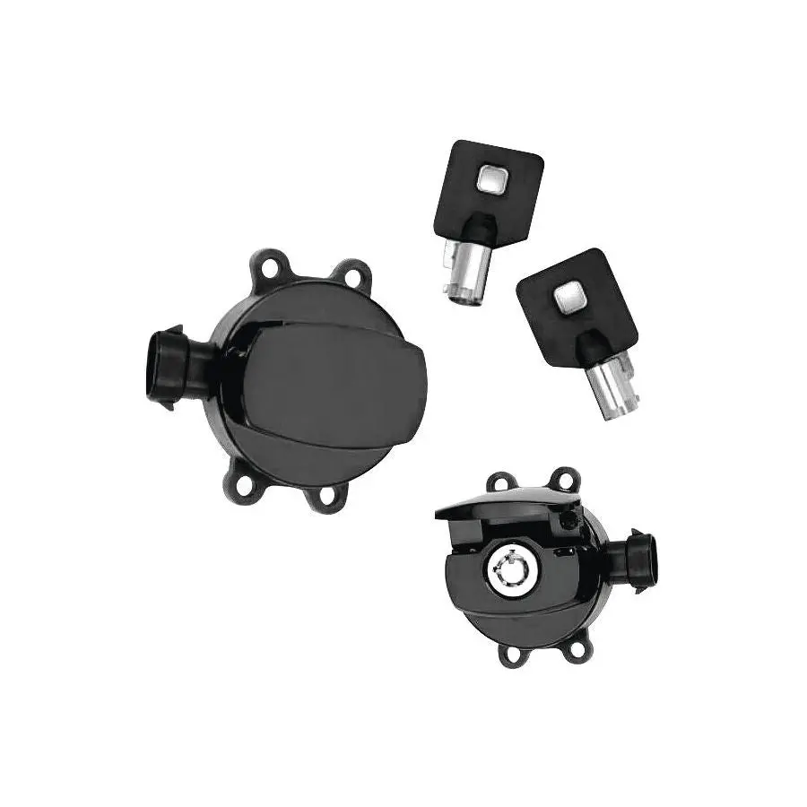Ignition Switch For 2011-2017 Harley Softail - Black 1