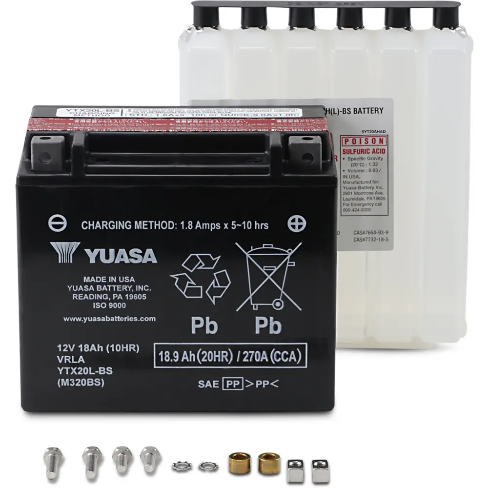 Yuasa Ytx20lbs Battery 1