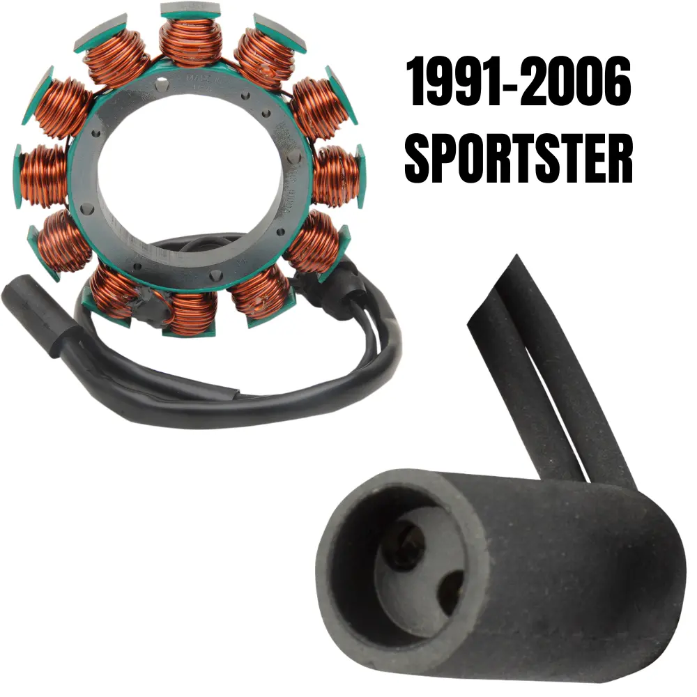 Cycle Electric Ce-9100 Stator For 1991-2006 Harley-Davidson Sportster 1