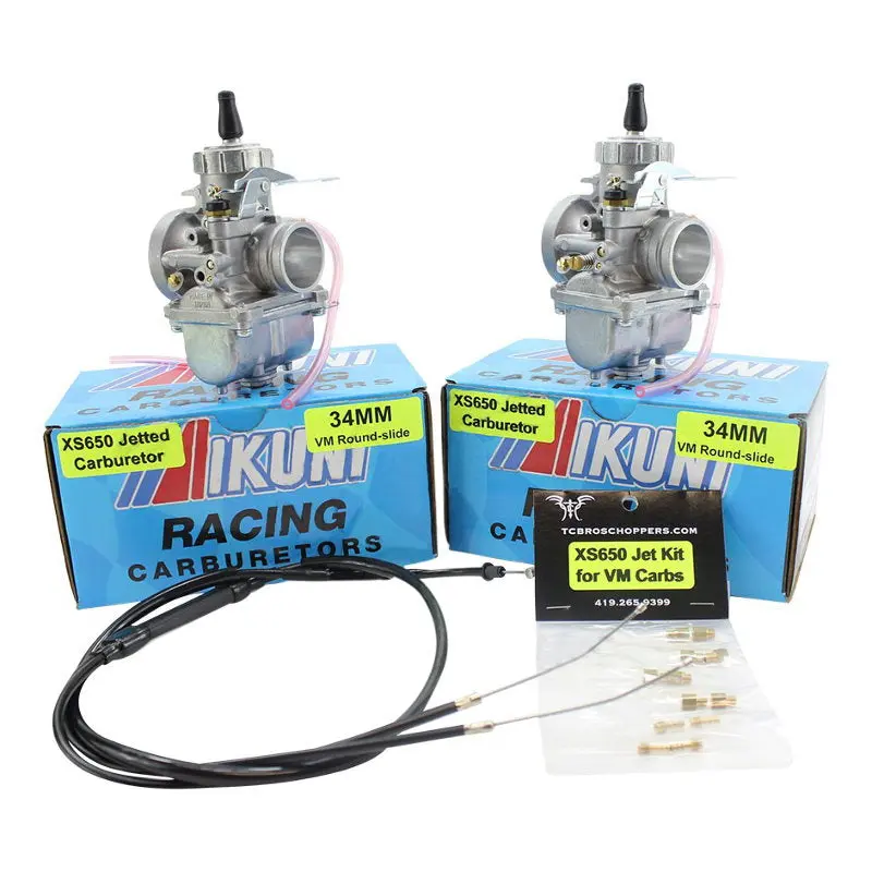 Mikuni Carb Kit Tuned By Tc Bros. For 1976-1984 Yamaha Xs650 1