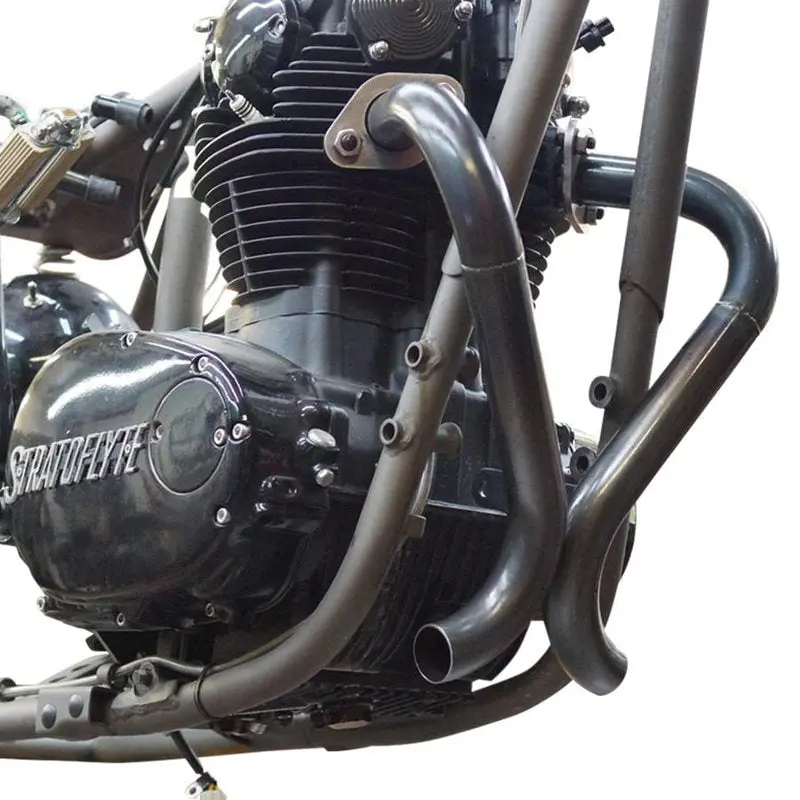 Yamaha Xs650 "Double D" Exhaust System By: Pandemonium 1