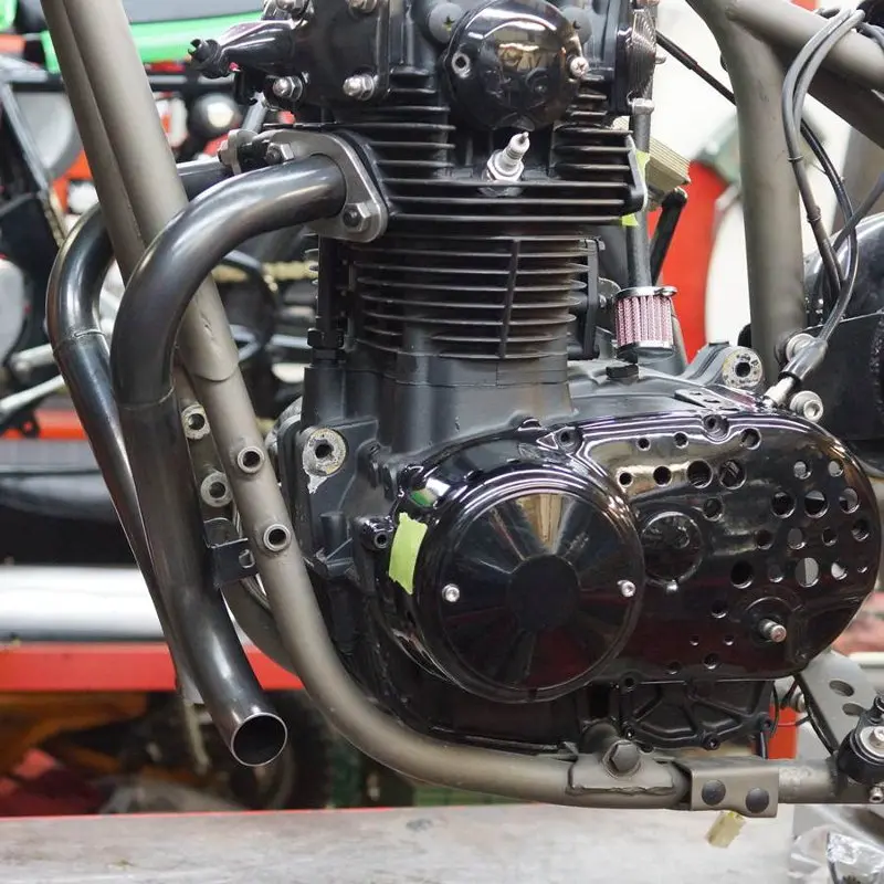 Yamaha Xs650 "Double D" Exhaust System By: Pandemonium 2