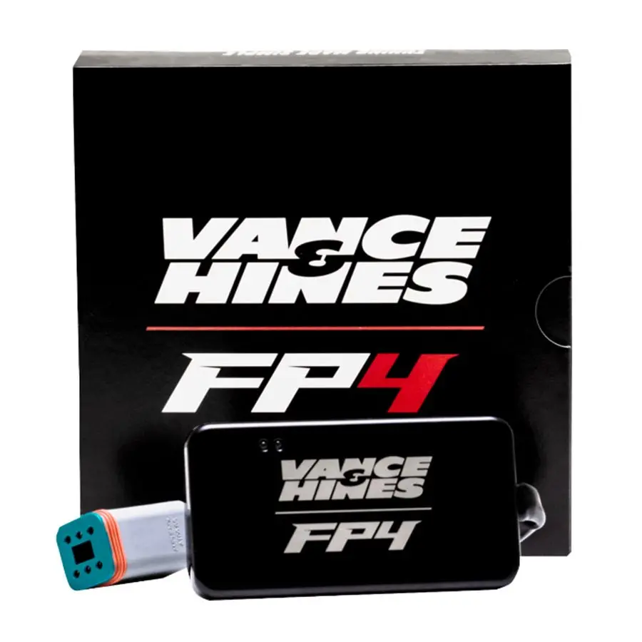 Vance And Hines Fp4 Fuelpak Tuner For Many 2014-2020 Harley-Davidson—Gray 6-Pin Can Bus Data Port Connector 1